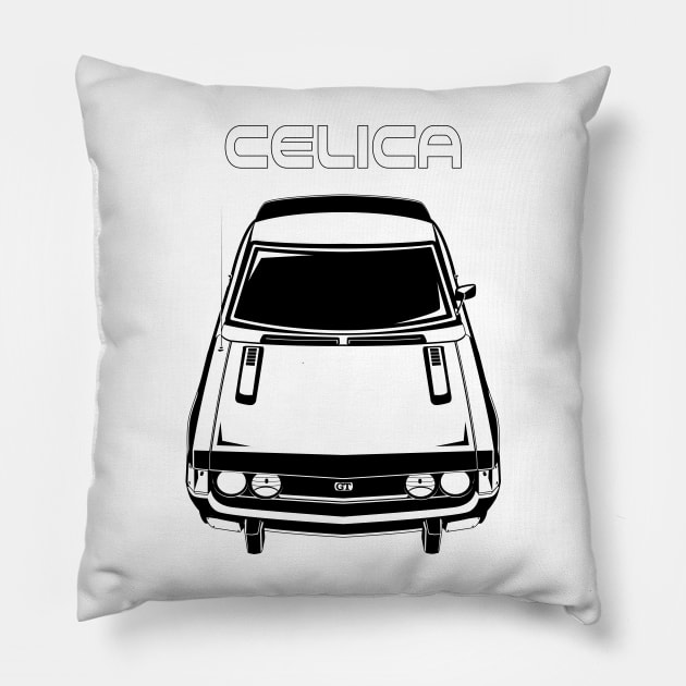 Celica GT 1st gen A20 A30 Pillow by jdmart