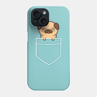 Cute and Kawaii Adorable Pug Phone Case