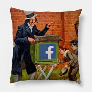 Flim flam man Pillow