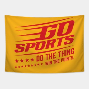 Go Sports Do The Thing Win The Points. Tapestry