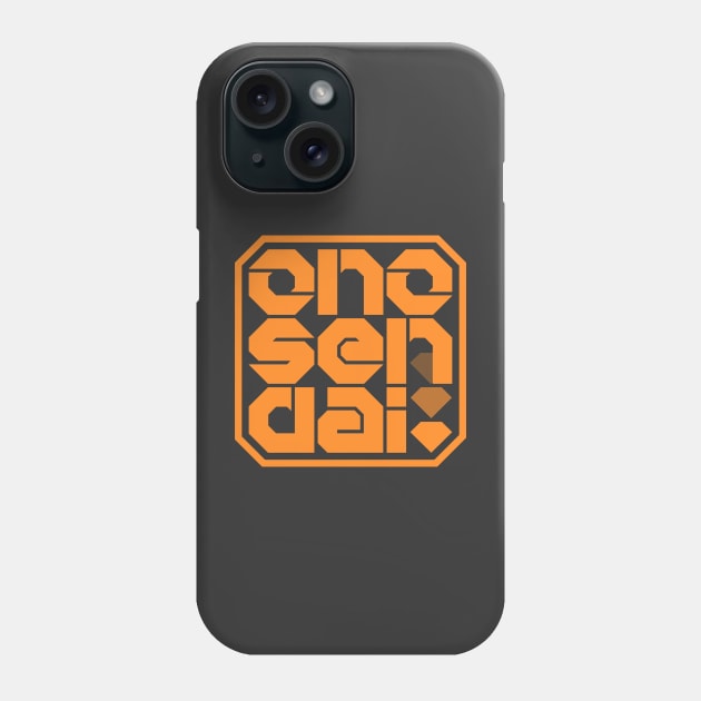 Ono-Sendai in Orange Phone Case by Ekliptik