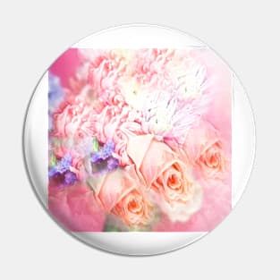 Roses Pink and Pretty Pin