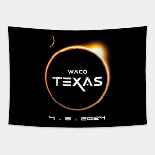 Waco Texas Totality 4.08.2024 Total Solar Eclipse 2024 Tapestry