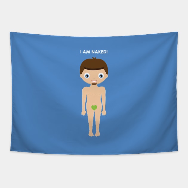 I am naked too! Tapestry by tjasarome