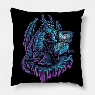 Dragons In Dungeons - Pinball Wizard Pillow