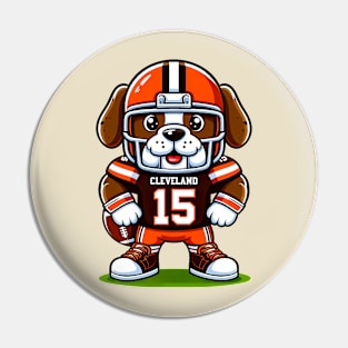 Cleveland Browns 15 Pin