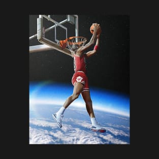 BASKETBALLART - jordan DUNK SPACE T-Shirt