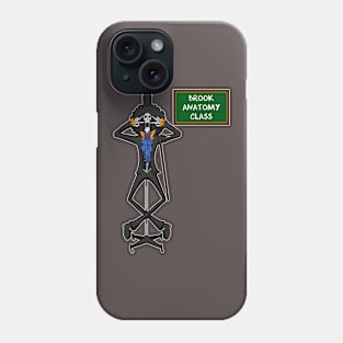 Funny Anime School Science Laboratory Skeleton Phone Case