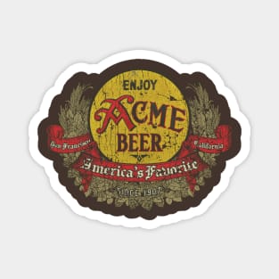 Acme Brewing Co. 1907 Magnet