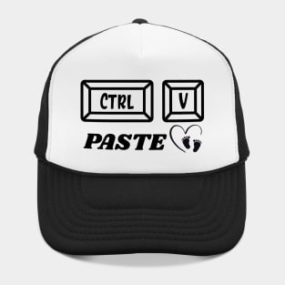 Copy Paste Daddy and Baby Matching Design New Baby Hat