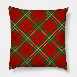 Clan Scott Red Tartan Pillow