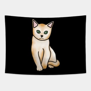 Orange Cat Tapestry