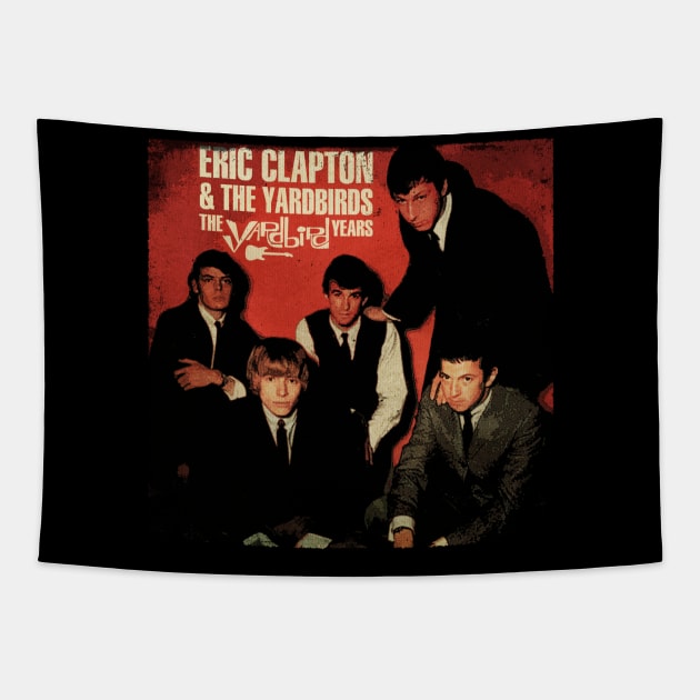 Yardbirds Revolution Commemorate the Evolution of Rock Music and the Band's Impactful Genre Fusion on a Tee Tapestry by Irwin Bradtke