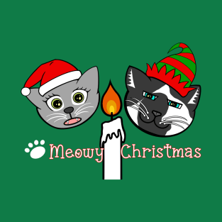 Meowy Christmas T-Shirt