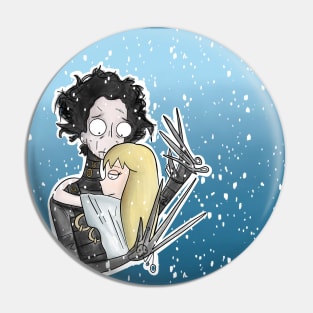 Edward scissorhands Pin