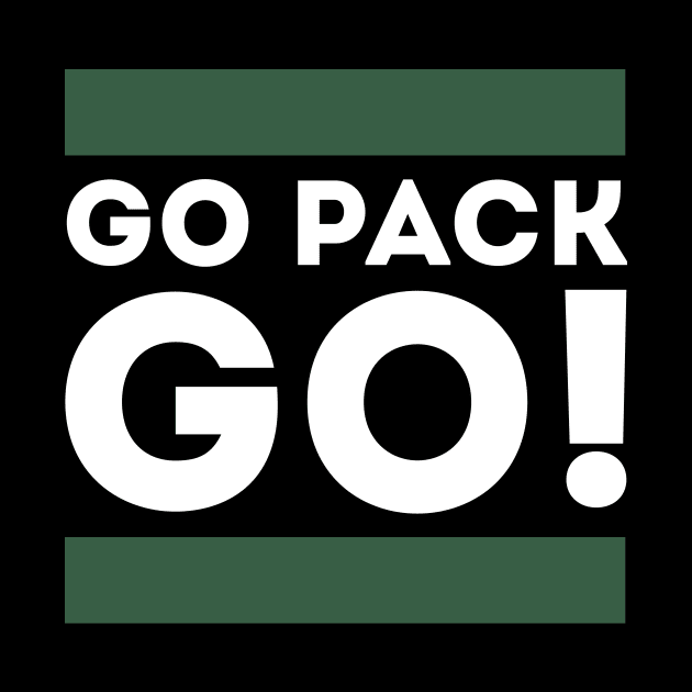 Go Pack Go! by Funnyteesforme