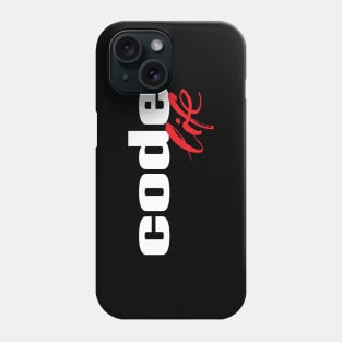 Code Life Programming Artificial Intelligence Robotics Phone Case