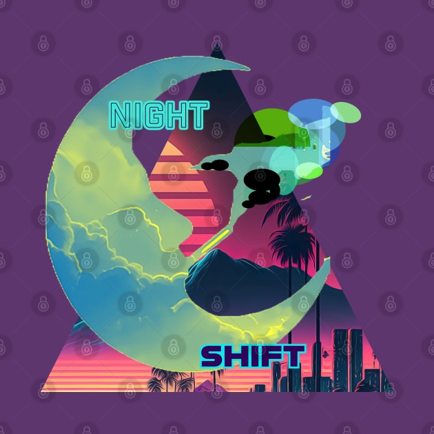 night shift by Brightsighed.Art.and.Apparel  