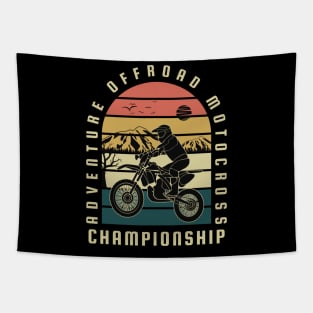 adventure off road motocross Tapestry