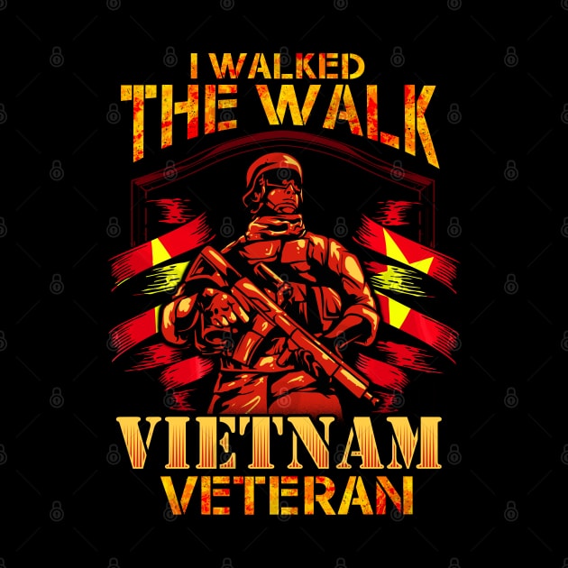 I walked the Walked Vietnam Veteran Gift by Riffize