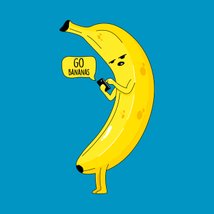 Banana with phone T-Shirt