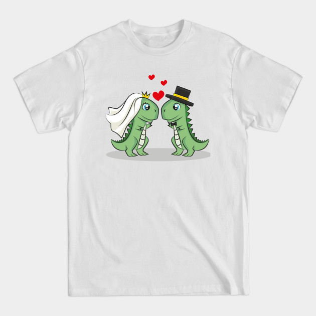 Disover Dino wedding - Dino Wedding - T-Shirt