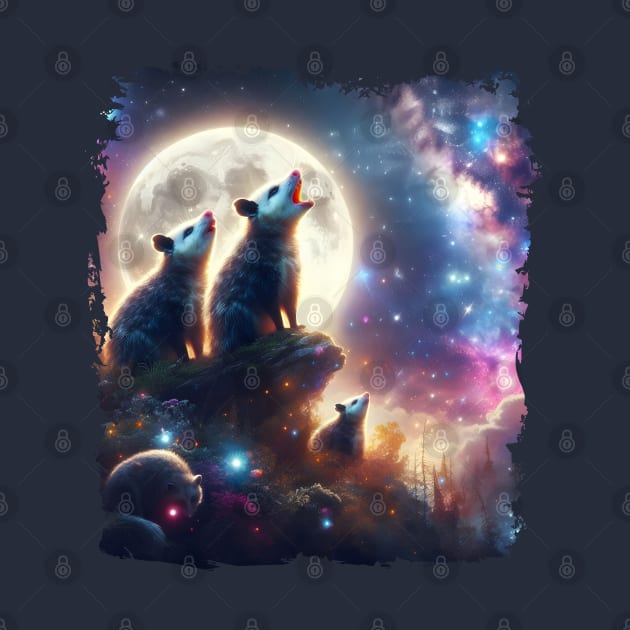 Lunar Possums’ Enchantment by FreshIdea8