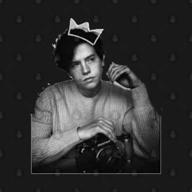 Cole Sprouse Crown Sticker by Biscuit25