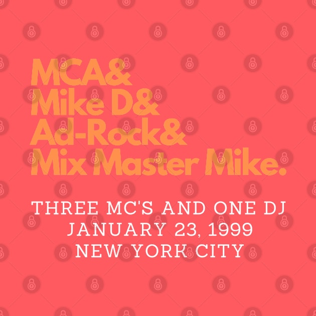 Three MC's and One DJ by capognad