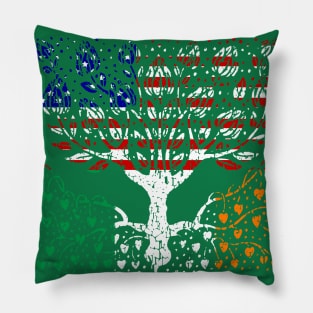 Irish Roots, Irish American Pillow