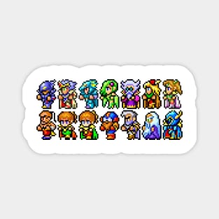 FF4 Party Members Magnet