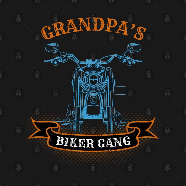 Grandpa's Biker Gang Father's Day by DwiRetnoArt99