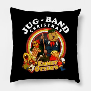 Emmet Otters Jug Band Christmas Pillow