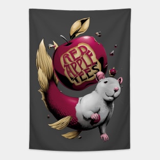 Red Apple Tees - Rat Mermaid Tapestry