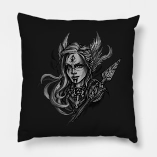 Valkyrie - nordic guide to Valhalla Pillow