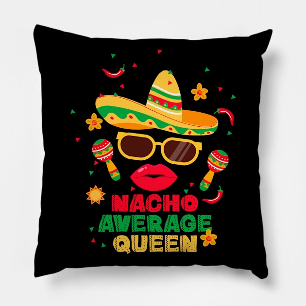 Queen Cinco Mayo, Fifth Of May, 5 De Mayo Pillow by ttao4164