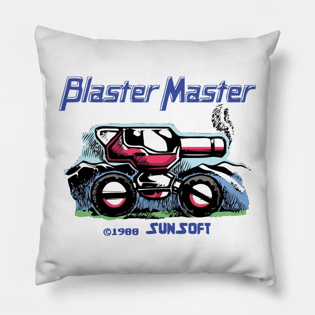 Blaster Master Sophia Pillow by dposhirts