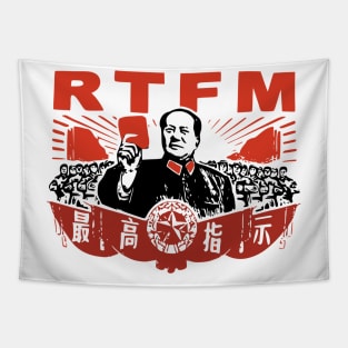 Chairman Mao RTFM Roy Tapestry