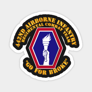 442nd Airborne Infantry Regimental Combat Team Magnet