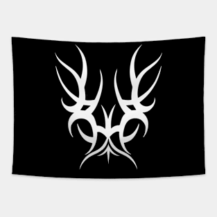 Demonic Tattoo Art Design Tapestry