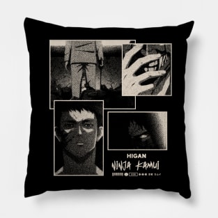 Higan Gloomy Halftone Fanart Design Pillow