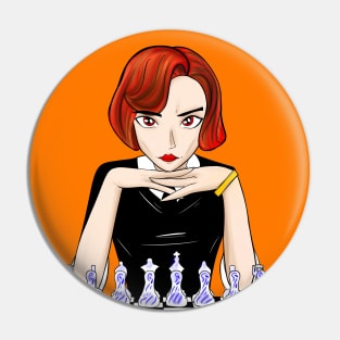 beth the queen in chess sports Pin