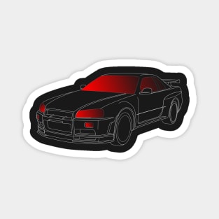 R34 GTR Magnet