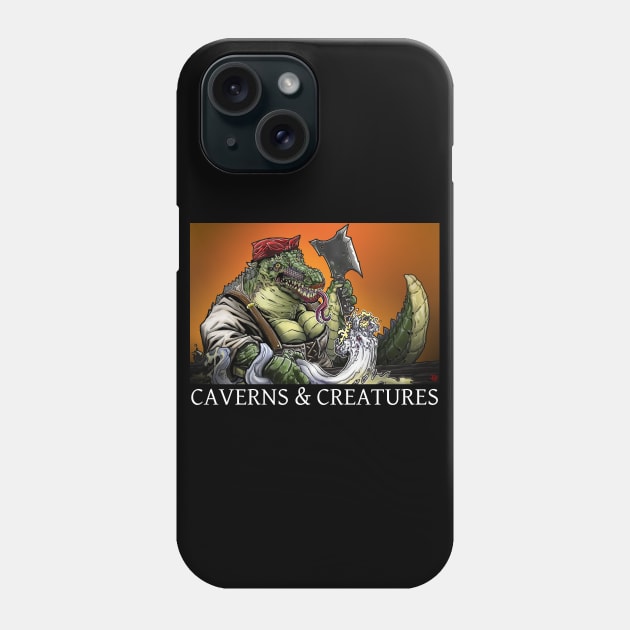 The Creep on the Borderlands Phone Case by robertbevan