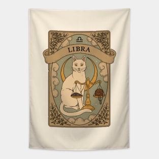 Libra - Cats Astrology Tapestry