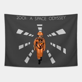 2001 - A Space Odyssey Illustration with Title Tapestry