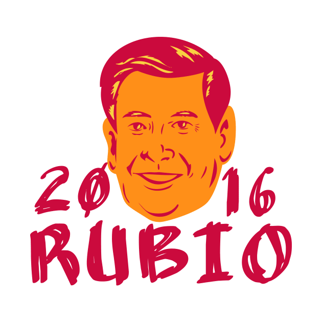 Marco Rubio President 2016 Retro by retrovectors