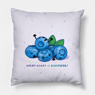 Every Berry is Bluetiful! Pillow