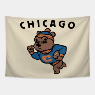 Vintage Bears Mascot Tapestry