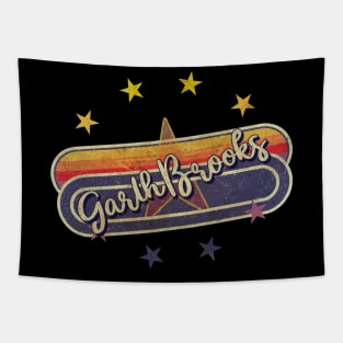 Garth Brooks ElaCuteOfficeGirl Vintage Tapestry